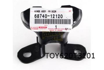 Lexus CT200h 3/11-1/18 voorportierscharnier L onder 68740121 beschikbaar voor biedingen