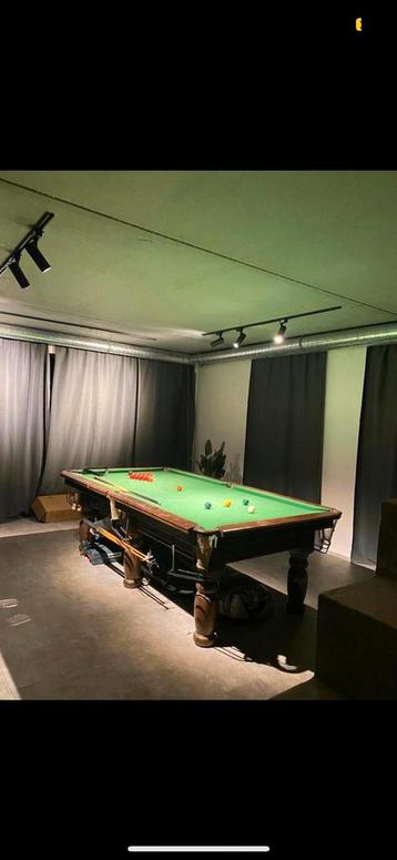 Snooker 10ft beschikbaar voor biedingen