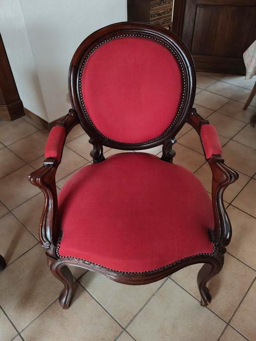 Vintage zeteltje, Antiek en Kunst, Antiek | Meubels | Stoelen en Sofa's, Ophalen