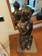 Bronzen dame lees beschrijving, Antiquités & Art, Antiquités | Bronze & Cuivre, Enlèvement ou Envoi