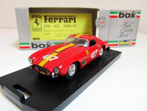Ferrari 250 GT 1956-57 "Mille Miglia '57" Model Box Revell, Hobby & Loisirs créatifs, Voitures miniatures | 1:43, Comme neuf, Voiture
