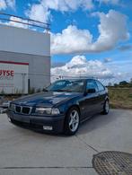 BMW 318tds compact E36, Auto's, BMW, Achterwielaandrijving, Zwart, 4 cilinders, Blauw