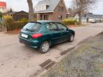 Peugeot 206 - 1.4Benz - 2003 - 101 000km - AC/Leder, Auto's, Leder, Euro 4, Groen, BTW verrekenbaar