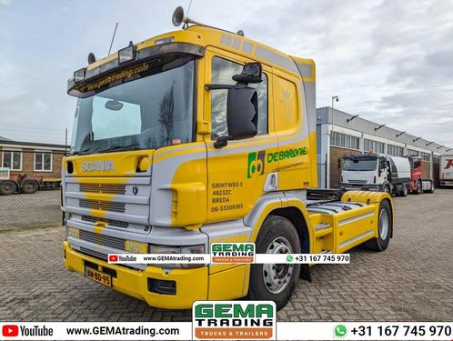 Scania P114-340 LA 4x2 CP19 Euro3 - Manual - Side Skirts - T, Autos, Camions, Entreprise, ABS, Cruise Control, Scania, Diesel