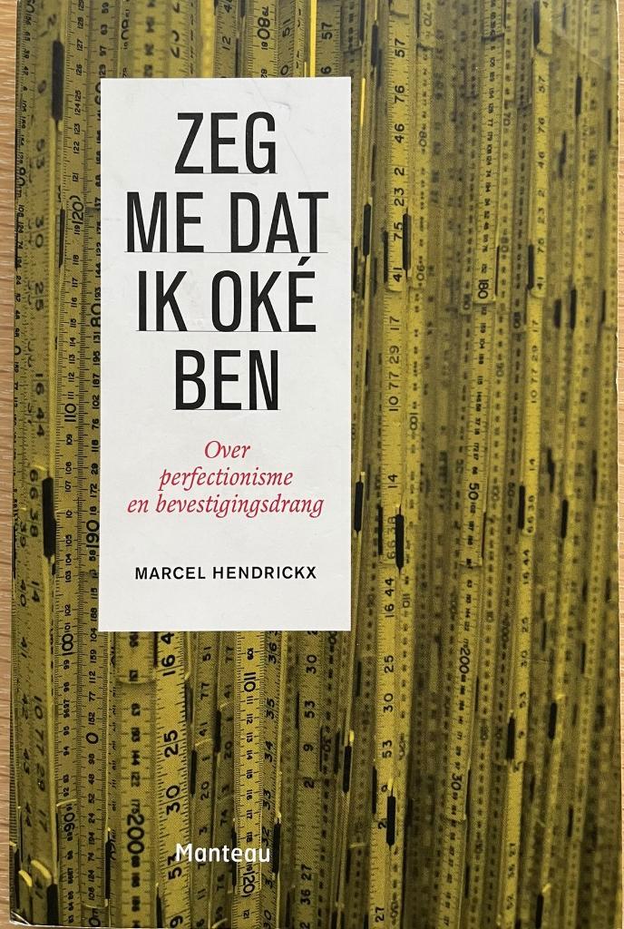 Zeg me dat ik oké ben, Livres, Psychologie, Enlèvement ou Envoi