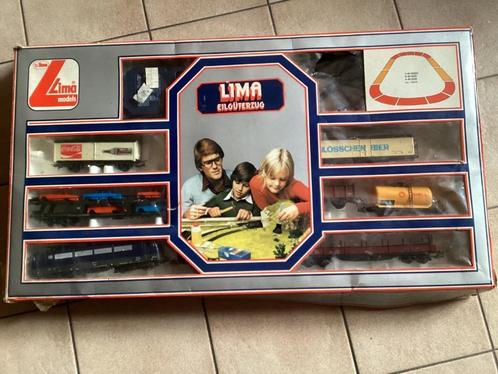 Lima treinset beginjaren 70., Hobby en Vrije tijd, Modeltreinen | H0, Gebruikt, Treinset, Gelijkstroom, Lima, Ophalen