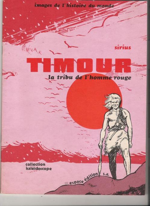 Timour - La tribu de l'homme rouge, Boeken, Stripverhalen, Zo goed als nieuw, Eén stripboek, Ophalen of Verzenden
