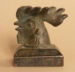 Art Asiatique - Sceau en bronze - Coq - Chine, Antiquités & Art, Enlèvement ou Envoi