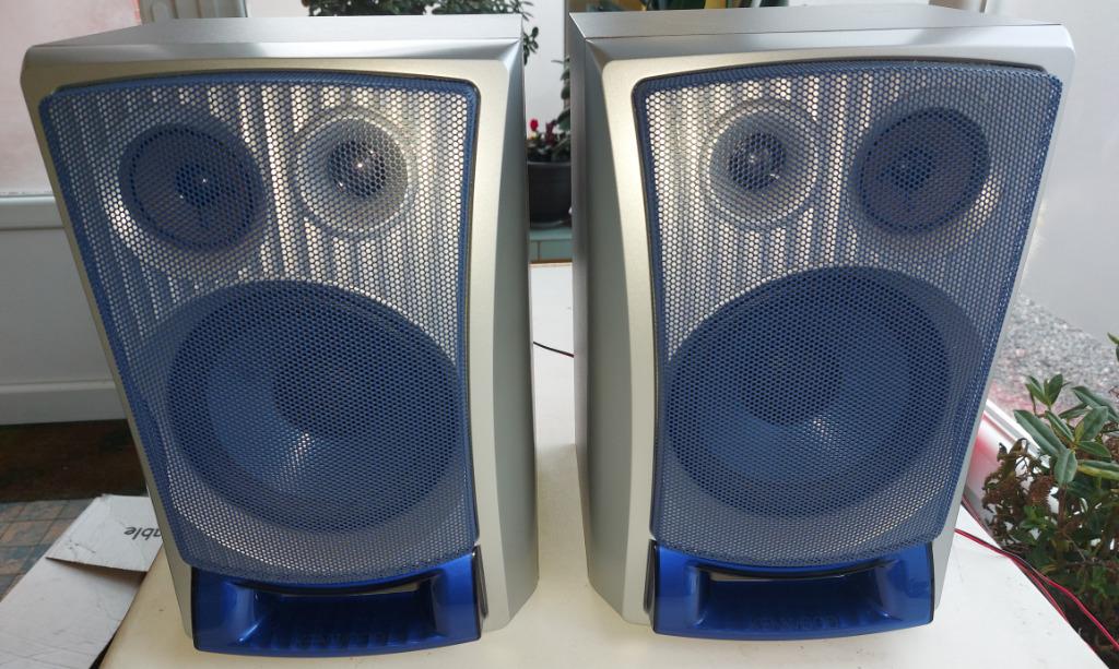 Enceintes Kenwood, Audio, Tv en Foto, Luidsprekerboxen, Zo goed als nieuw, 120 watt of meer, Overige merken, Ophalen