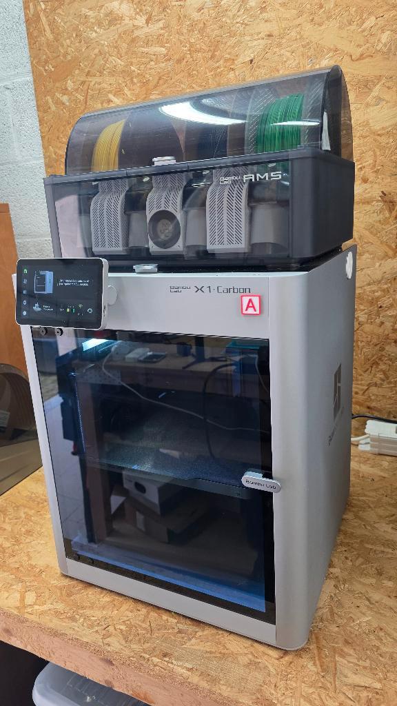 Bambulab X1C 3D-printer, Computers en Software, 3D Printers, Zo goed als nieuw, Ingebouwde Wi-Fi, Ophalen