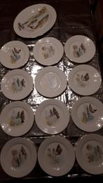 Visservies van echt Limoges-porselein, Ophalen