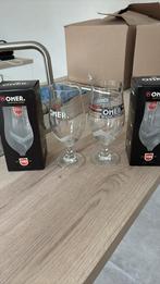 4 verres Omer, 2 objets de collection, Enlèvement ou Envoi, Comme neuf