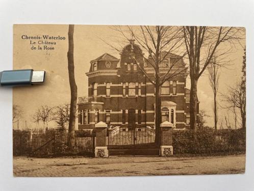 Carte postale Chenois - WATERLOO Château de la Rose 1939, Collections, Cartes postales | Belgique, Affranchie, Brabant Wallon