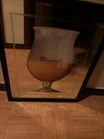Duvel spiegel in kader, Verzamelen, Ophalen, Zo goed als nieuw, Reclamebord, Plaat of Schild, Duvel