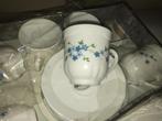Vintage koffietassen + bordjes (ARCOPAL), Ophalen of Verzenden
