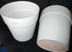 2 nieuwe  bloempotten , cache po, samen 17 euro , of..., Ophalen of Verzenden, Overige vormen, Aardewerk, Binnen