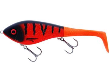 Westin Swim Tail 12cm 68gr Sinking Fire 1 body 2 tails beschikbaar voor biedingen