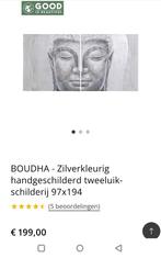 Schilderij boedha handgeschilderd, Antiek en Kunst, Ophalen