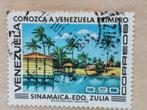 Venezuela 1969 - paalwoningen, Postzegels en Munten, Ophalen of Verzenden, Zuid-Amerika, Gestempeld