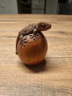 Houten salamander, Ophalen of Verzenden, Zo goed als nieuw