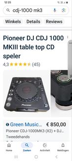 Cdj  1000 mk3, Muziek en Instrumenten, Dj-sets en Draaitafels, Ophalen, Zo goed als nieuw, Dj-set, Pioneer
