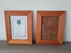 2 kaders - fotolijst 13 x 18 cm, Ophalen of Verzenden, Hout