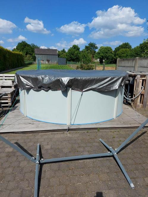 Metaal zwembad 360, Tuin en Terras, Zwembaden, Zo goed als nieuw, Opzetzwembad, 120 cm of meer, 200 tot 400 cm, 300 cm of meer
