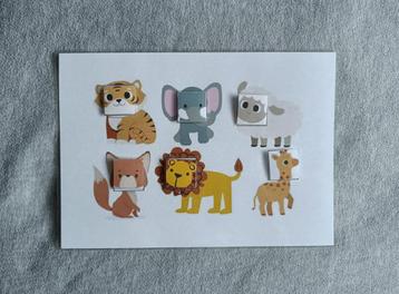 Eendoostaak - Matchen - Puzzelen - Dieren - Educatief - €2 beschikbaar voor biedingen