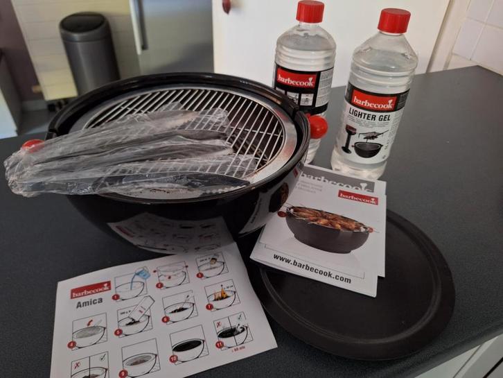 Barbecook tafelBBQ set, Tuin en Terras, Houtskoolbarbecues, Zo goed als nieuw, Ophalen