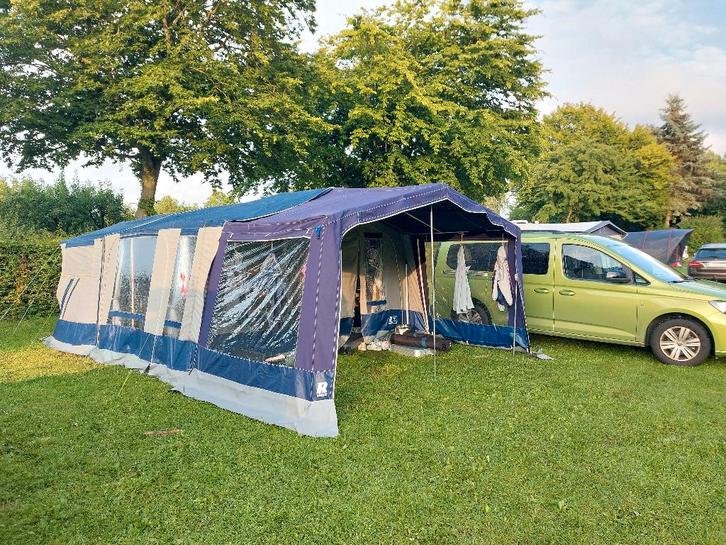 Vouwwagen Raclet, Caravans en Kamperen, Vouwwagens, Raclet, meer dan 6, Blauw, Aanwezig, Ophalen