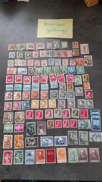 115 postzegels België (1915 - 1959) beschikbaar voor biedingen