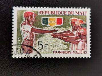 Mali 1966 - scouts - pionniers, Enlèvement ou Envoi, Autres pays, Affranchi