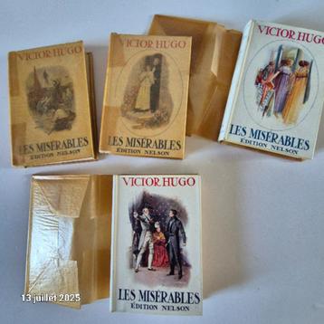 Victor Hugo, Les Misérables in 4 delen, Editions Nelson, 19 beschikbaar voor biedingen