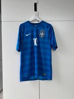 Brazilië voetbalshirt WK 2014 – Uitshirt Neymar, Sport en Fitness, Voetbal, Maat L, Ophalen of Verzenden, Gebruikt, Shirt