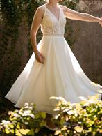 Robe de mariée Taille 36, Enlèvement ou Envoi, Robe de mariée, Porté, Blanc