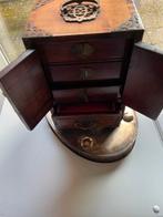 Juwelen kastje met zeeparels e.a juwelen, Antiek en Kunst, Ophalen