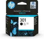 HP 301 - Inktcartridge - Origineel - Zwart, Computers en Software, Verzenden, Nieuw, Cartridge, Hp
