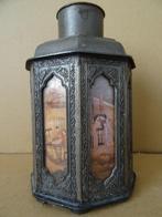 Pot en étain bouteille en étain pot d'encens Japonais 17cm, Antiquités & Art, Enlèvement ou Envoi