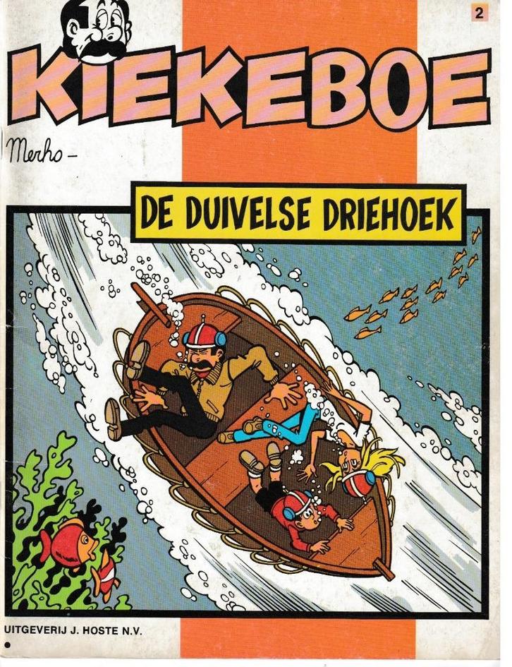Strip Kiekeboe nr. 2 - De duivelse driehoek., Boeken, Stripverhalen, Verzenden