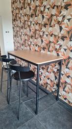 Bartafel + 2 barkrukken - YNGVAR IKEA, Huis en Inrichting, Barren, Ophalen, Gebruikt