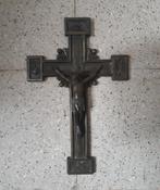 Kruis : 25 cm , metaal, Antiek en Kunst, Ophalen of Verzenden