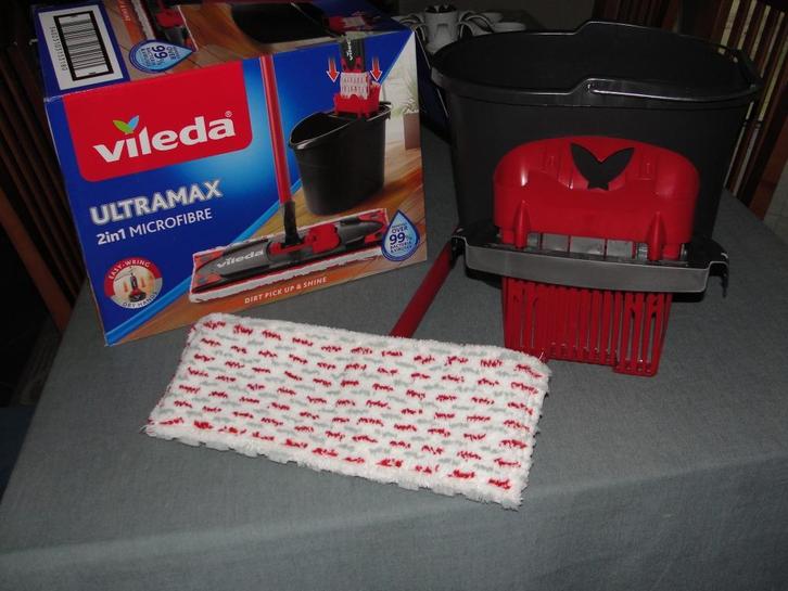 Vileda dweilset (UltraMAx 2 in 1 Microfibre), Huis en Inrichting, Schoonmaakartikelen, Ophalen