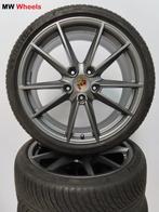 Porsche 21 inch Origineel velgen 911 992 met winterbanden, Auto-onderdelen, Banden en Velgen, Banden en Velgen, Personenwagen