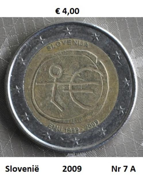 2 Euromunt Slovenië, Postzegels en Munten, Munten | Europa | Euromunten, Losse munt, 2 euro, Slovenië, Ophalen of Verzenden