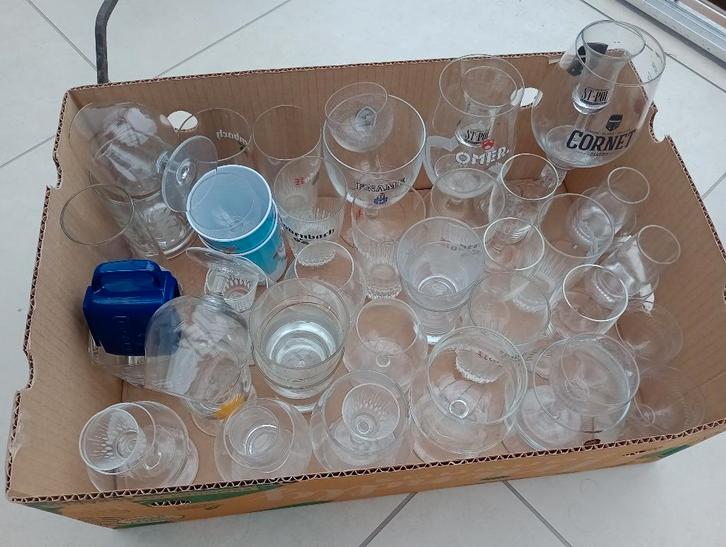 GLAZEN / GLAASJES, Verzamelen, Glas en Drinkglazen, Zo goed als nieuw, Overige typen, Ophalen