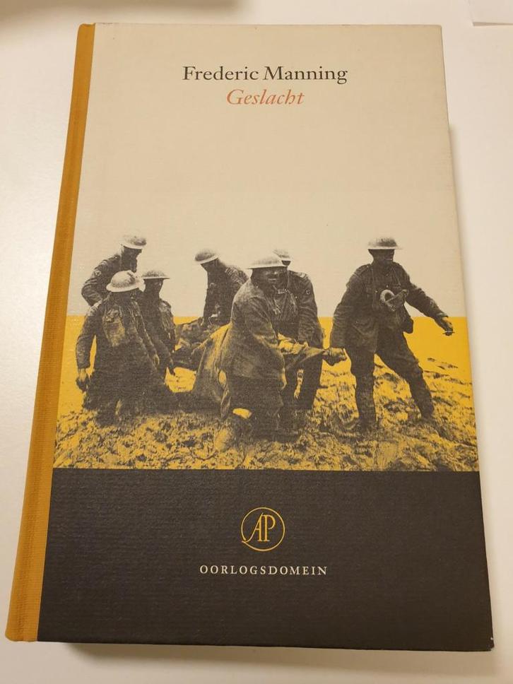 Frederic Manning - Geslacht Oorlogsdomein nr 1 uit 2001, Boeken, Literatuur, Zo goed als nieuw, Ophalen of Verzenden