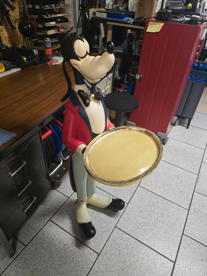 Exclusief Disney Beeld van Goofey, Collections, Disney, Comme neuf, Statue ou Figurine, Dingo ou Pluto, Enlèvement