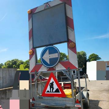 Remorque de signalisation, Enlèvement