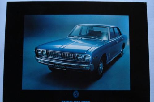 Datsun 220C Diesel 1972 Nissan Cedric Brochure Catalogue Pro, Boeken, Auto's | Folders en Tijdschriften, Gelezen, Nissan, Verzenden