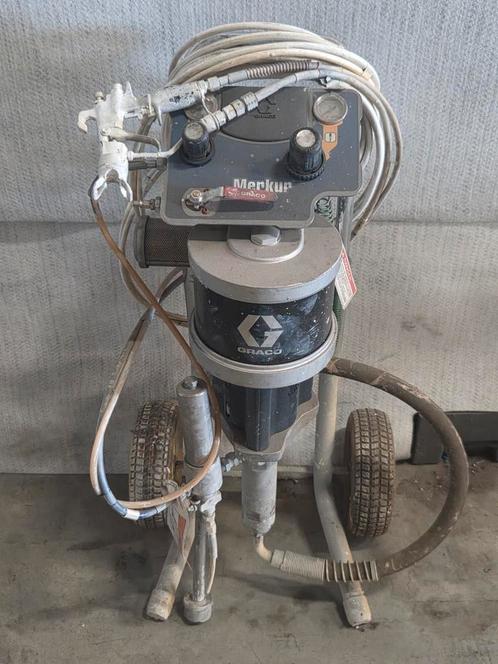 Graco Merkur 45:1 Air Assisted Airless spuitpakket., Doe-het-zelf en Bouw, Schildersmaterialen, Gebruikt, Ophalen